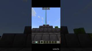 Making netherite beacon in Minecraft pocket edition shorts viralshorts minecraft [upl. by Dnomzed]