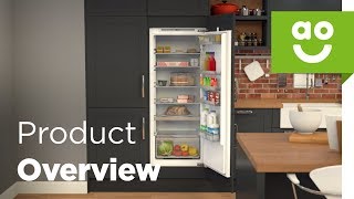 Neff Larder Fridge KI1513F30G Product Overview  aocom [upl. by Ajnos]