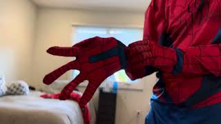 SPIDERMAN SUIT UP a short fan filmasmr video [upl. by Adev]