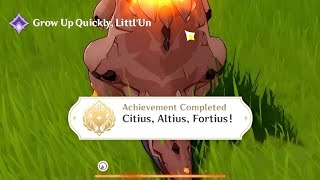 Citius Altius Fortius Hidden achievement natlan commission genshinimpact genshin [upl. by Akoyn]