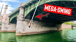 RISKANTER SWING über DRECKSWASSER  RATTENALARM im DONAUKANAL 🐀 [upl. by Sinned]