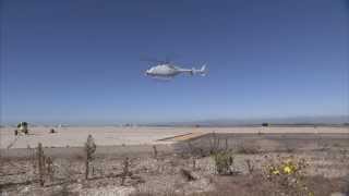 Northrop Grummanbuilt MQ8C Fire Scout First Flight [upl. by Akirdnuhs]