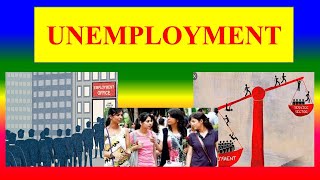 UNEMPLOYMENT  social problem  Sociology [upl. by Tacye200]