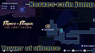 How to get the Tower of Silence Xerxes Coin 2  Prince of Persia The Lost Crown [upl. by Yvon769]