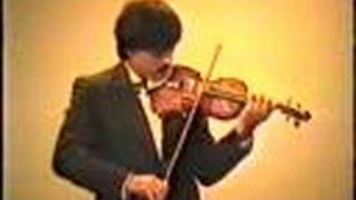 young Leonidas Kavakos plays No24 by Paganini [upl. by Sualokin]