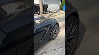 W owner trend carspot sportscar cartok trending viral corvette ride c7 caredit chevrolet [upl. by Cornew]