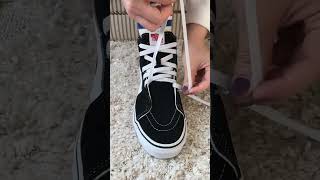 how to lace vans [upl. by Elahcim]