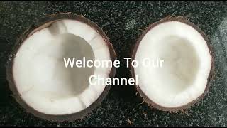 Easy way to grate coconut without grater [upl. by Farhi]