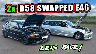 ANOTHER B58 Swapped E46 MORE UPGRADES silversurfer b58swapped e46touring [upl. by Arielle]