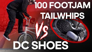 ТЕСТ ОБУВИ  DC SHOES VS 100 FJ TAILWHIP Кеды против випов часть 2 [upl. by Yrroc]