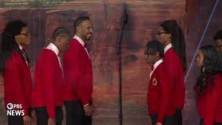 WATCH Soul Children of Chicago perform national anthem at 2024 Democratic National Convention [upl. by Gerdy]