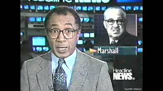 The Death of Thurgood Marshall 1993 [upl. by Rep]