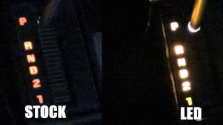 GoWesty Stock Lights vs LED Lights for Vanagon Automatic Shifter [upl. by Eibrad]