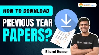 How to download previous year papers [upl. by Arbmat]