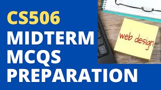 CS506 Midterm Preparation Solved MCQs [upl. by Nemhauser]