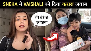 SNEHA SACHDEVA angry REPLY to VAISHALI 😳  Hriday meet with his new mom  Paras Thakral Vlogs [upl. by Diella946]