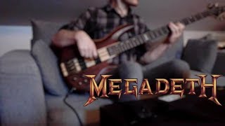 Megadeth  Foreclosure Of A Dream Bass Cover [upl. by Nnylidnarb]