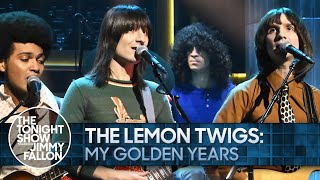 The Lemon Twigs My Golden Years  The Tonight Show Starring Jimmy Fallon [upl. by Codel212]