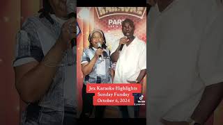 Jex Karaoke Highlights October 6 2024 love reggae vibes [upl. by Loar]