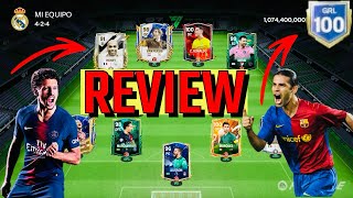 LOS MEJORES DEFENSAS DE FC MOBILE REVIEW DE RAFA MÁRQUEZ HÉROE PRIME Y MARQUINHOS WILDCARDS 100 GRL [upl. by Atnuahc453]