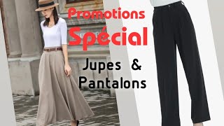 PromotionsSpécial Jupes amp Pantalons [upl. by Atteselrahc]