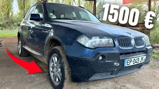 J’achète un BMW X3 a 1500 € [upl. by Enomar]