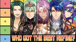 WHO GOT THE BEST REFINE Legendary Sigurd Byleth Fallen Lyon amp more analysis  Fire Emblem Heroes [upl. by Sellihca870]