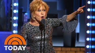 Bette Midler Steals Spotlight At Tonys With Hilariously Long Speech  TODAY [upl. by Grewitz]