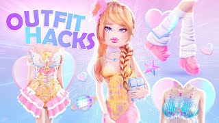 10 NONVIP OUTFIT HACKS To Use In DRESS To IMPRESS ROBLOX [upl. by Isahella724]