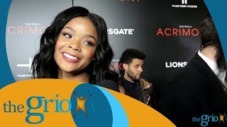 Actress Ajiona Alexus speaks on the significance of her role in the film quotACRIMONYquot [upl. by Zindman]