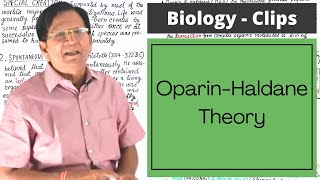 OparinHaldane Theory  Biology Clips [upl. by Anitsyrhk]