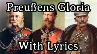 Sing with DerMichel  Preußens Gloria With Lyrics English Translation [upl. by Nnoved]