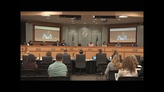 School Board Meeting  September 4 2018  Part 1 [upl. by Fransis]