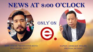 Elite TV  News At 800 OClock  9th November 2024 [upl. by Auhsaj]