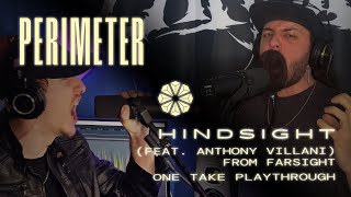 PERIMETER  Hindsight feat Anthony Villani One Take Playthrough [upl. by Simaj]