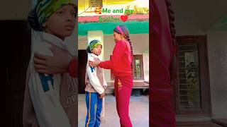 Prinshi Sharma and Saksham brother 🥰 comedy [upl. by Esirec]