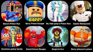 All Game Roblox new My Little Ponys Prison Run Ice Spices prison Run Anxiet Inside police [upl. by Meeks]