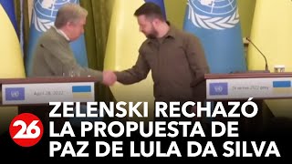 Ucrania le respondió a Lula por sus dichos sobre Crimea [upl. by Leummas]