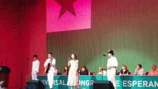 Day 1 at the World Esperanto Congress in Seoul July 2017 [upl. by Harwell]