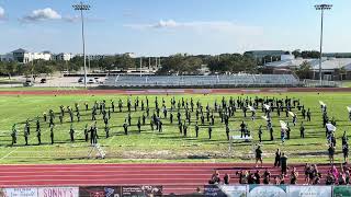 Viera Marching Hawks 9202024 Viera High vs Toho High [upl. by Gilly]