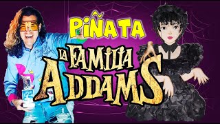 Piñata de Merlina LOS LOCOS ADDAMS  Wednesday Friday Addams Netflix thefamilyaddams crazy locos [upl. by Anitsugua137]