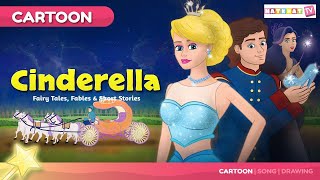 Princess Cinderella I सिंडरेला  Tales in Hindi I बच्चों की नयी हिंदी कहानियाँ [upl. by Ancalin271]