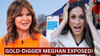 GOLDDIGGER CAUGHT REDHANDED Lizzie Cundy EXPOSES Meghans Jackpot Text After Prince Harry Date [upl. by Euqcaj723]