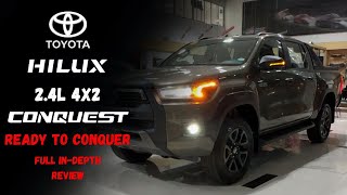 2024 Toyota Hilux 4x2 Conquest 24 AT Full InDepth Tour  Review  Walkaround  Oxide Bronze [upl. by Kcirde526]