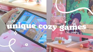 🍒 cute  cozy games for comfy vibes only  pc amp nintendo switch games to chill to ✧ [upl. by Llecrad]