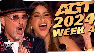 Americas Got Talent 2024 ALL AUDITIONS  Week 4 [upl. by Eanert]