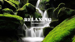 Calming Waterfall Sounds for Deep Relaxation and Sleep [upl. by Ynetsed213]