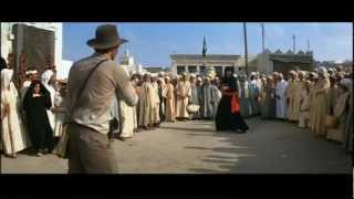 Indiana Jones  Arab Swordsman Scene [upl. by Arahsak]