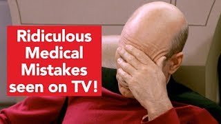 Ridiculous Medical Mistakes Spotted on TV [upl. by Eihtur]