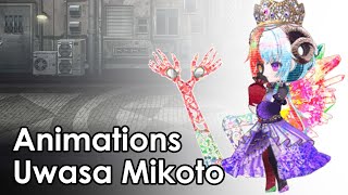 Uwasa Mikoto  Battle Animations [upl. by Berglund]